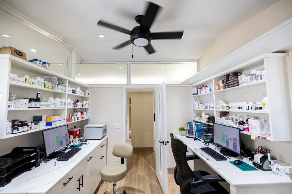 Skyway Animal Hospital in-house pharmacy for pet medications and prescriptions
