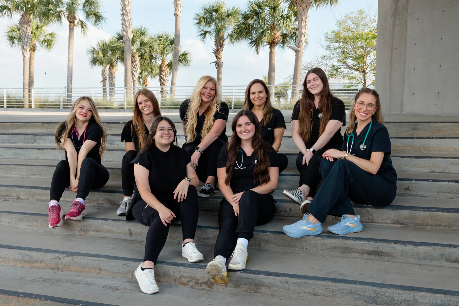 The Skyway Animal Hospital team in downtown St. Petersburg, 2026